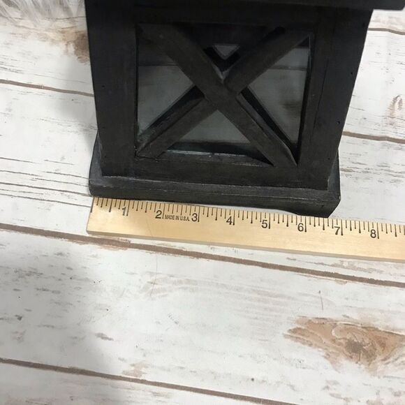Home Decor Watch Tower Candle Holder Lantern Black - Picture 11 of 11